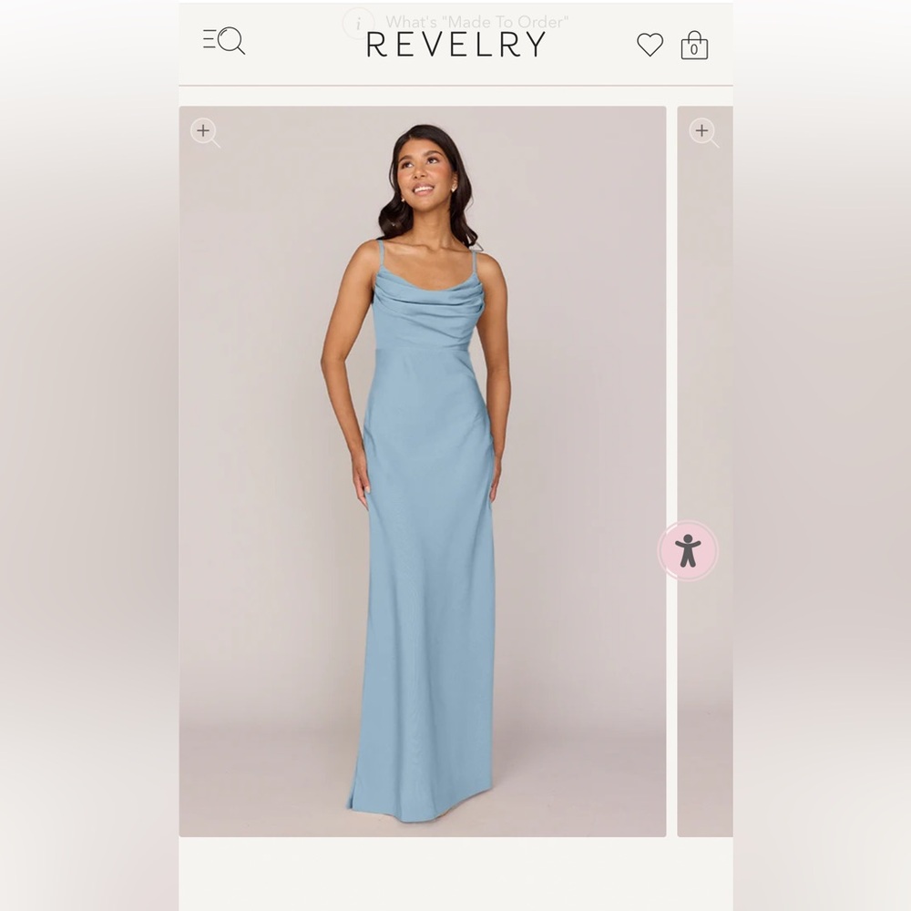Revelry Women's Skye Crepe Dress French Blue 821